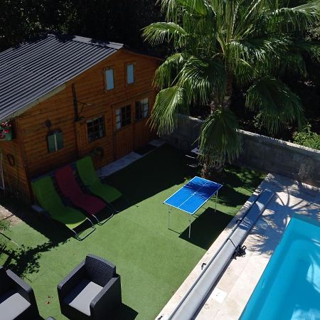 Casa Di Legnu ,Charmant Chalet Avec Piscine 帕特里莫尼奥 外观 照片