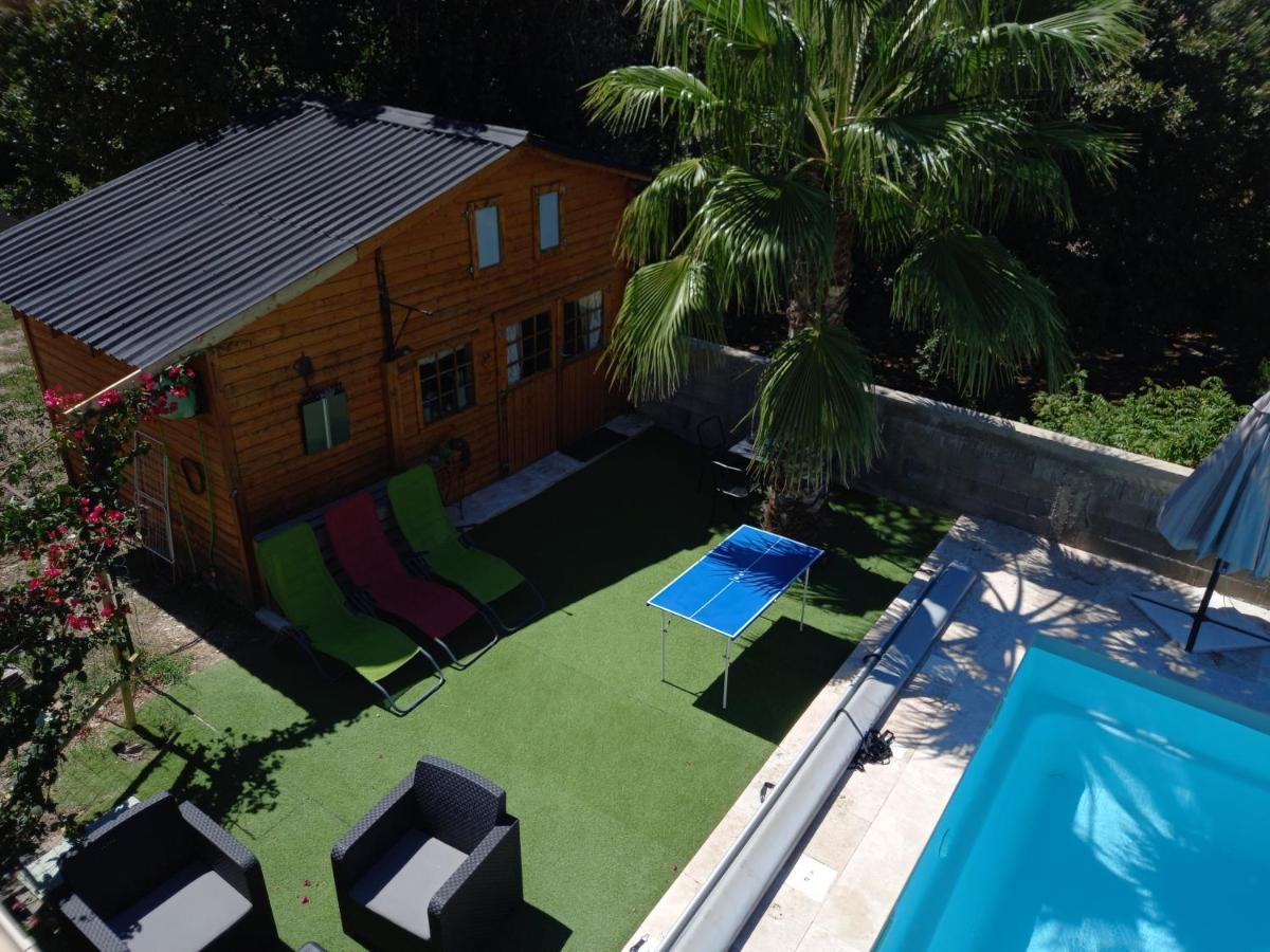 Casa Di Legnu ,Charmant Chalet Avec Piscine 帕特里莫尼奥 外观 照片
